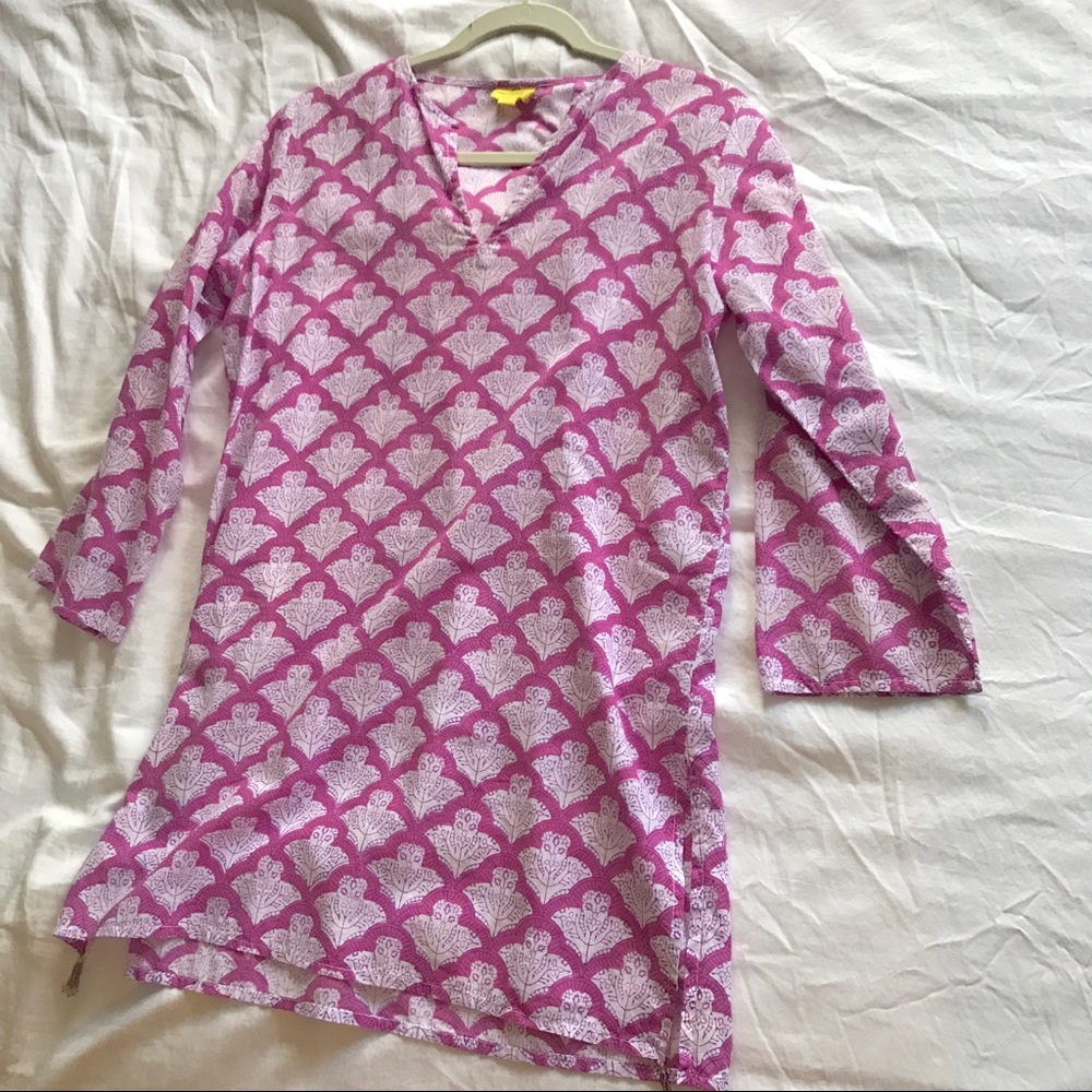 Roberta Roller Rabbit Magenta Tunic